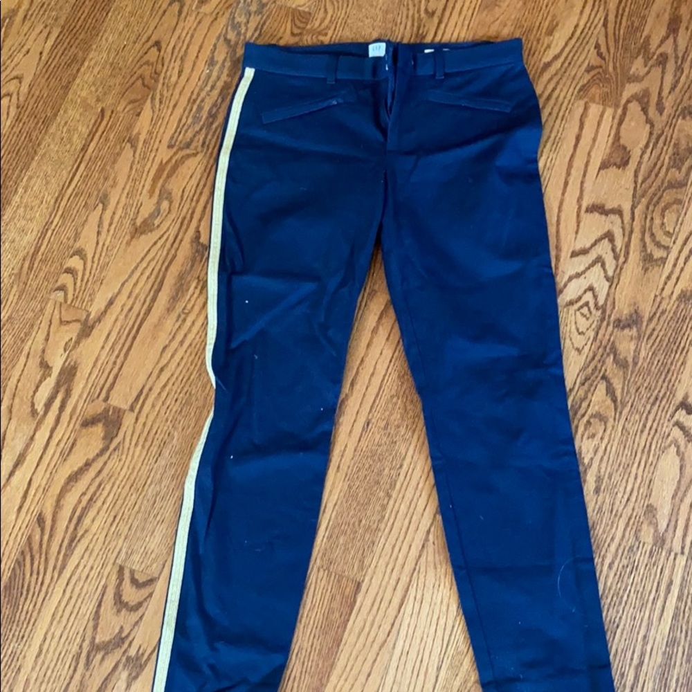 Gap blue/gold pants